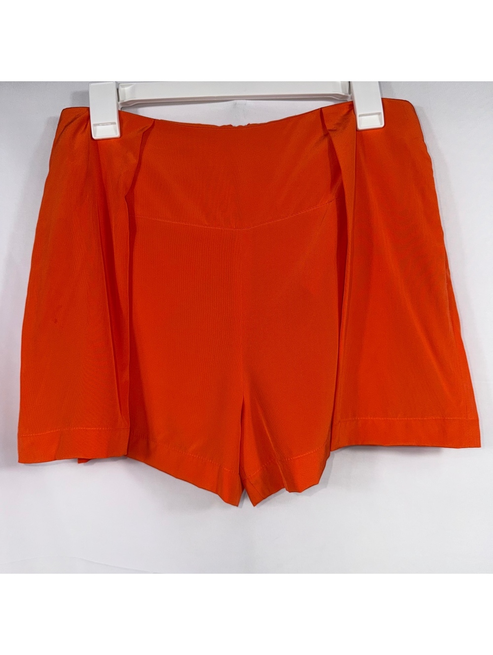 Robert Rodriguez Orange Silk Tailored Shorts Women’s Size 8